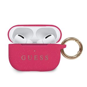 Guess AirPods Pro szilikon tok (fuchsia)