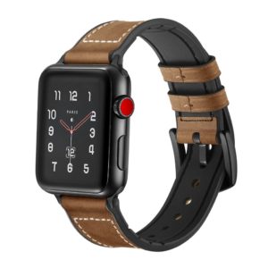 Tech-Protect Osoband 42/44mm Apple Watch kompozit bőr szíj (barna)